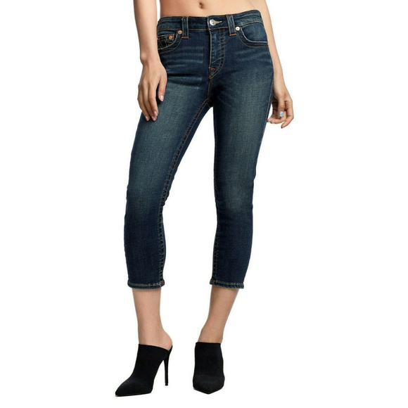True Religion Women's Skinny Fit Stretch Jeans - Picture 1 of 4